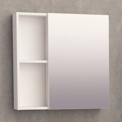 PVC Шкаф с огледало за баня 60 х 14 х 60см