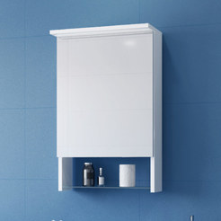 PVC Bathroom mirror cabinet Tina 50 left 42x22x70cm HEIGHT