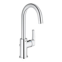 Standing sink mixer with high spout Start