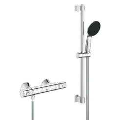 Thermostatic faucet set with pipe suspension Precession Start + Vitalio Start 110 GROHE 34597001