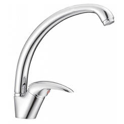 Standing kitchen sink faucet with one handle Piedmont - high