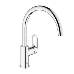 Standing kitchen sink faucet with one handle Start Loop