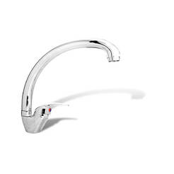 Mixer tap for kitchen sink standing Alcala 1 handle