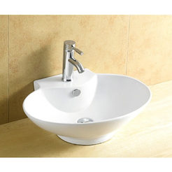 Bathroom sink type "Bowl" for mounting on a countertop 540 x 450 x 180 mm