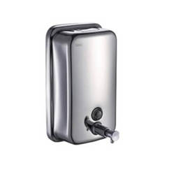 Dispenser for liquid soap 500ml, 145 x 90 mm - metal
