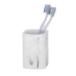 Desio toothbrush cup white