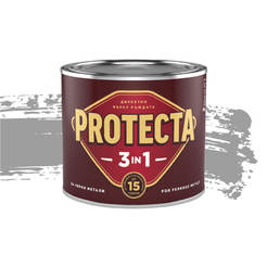 Enamel for metal Protecta 3 in 1 - 500ml, light grey