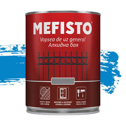 Alkyd paint Mefisto - 650ml, blue RAL 5015