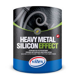 Metal paint Heavy Metal Silicon Effect - 0.713 l, with embossed texture, graphite