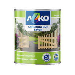 Alkyd paint for metal and wood Light satin - 2.5l, white ORGAHIM