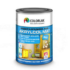 Water-based paint Akrylcol C1000 matt white 600ml
