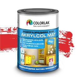 Water-based paint Akrylcol C8151 matt red 600ml