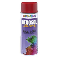 Краска аэрозольная акриловая Aerosol Art - 400мл, RAL3000 быстросохнущая
