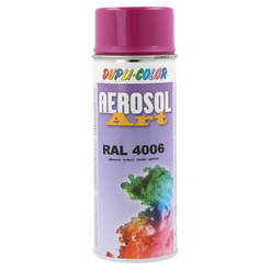 Acrylic spray paint Aerosol Art - 400ml, RAL4006 quick drying