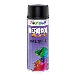Acrylic spray paint Aerosol Art - 400ml, RAL9005 mat quick drying