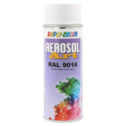 Acrylic spray paint Aerosol Art - 400ml, RAL9016 quick drying