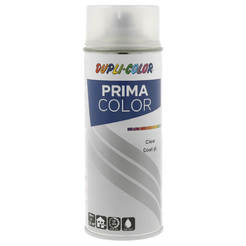 Безцветен акрилен спрей лак Prima Color 400мл, гланц