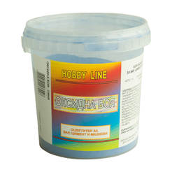 Oxide paint for lime, cement and plaster 1 kg blue
