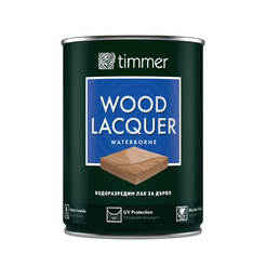 Water-based gloss wood varnish 750ml Timmer colorless