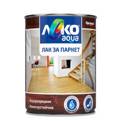 Water-based lacquer for parquet Aqua - 2.5l, colorless gloss