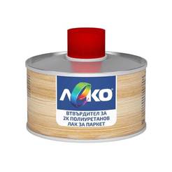 Hardener for polyurethane varnish for parquet 325 ml Leko (6)