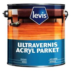 Waterproof parquet varnish Ultravernis Acril Parket Satin 2.5l