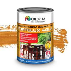 Water-based azure varnish for wood Fortelux Aqua C0021 walnut 900ml