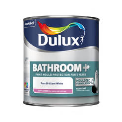 Paint for wet rooms - 1l, Dulux Easy Care super white