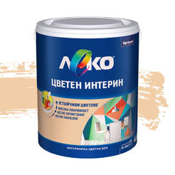 Interior paint - Latex Leko Intern, creme brulee 2.5l