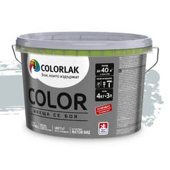 Washable latex Color V2005 - 4 kg, gray matt C0175