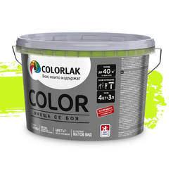 Стиральный латекс Color V2005 - 4 кг, салатовый мат C0555