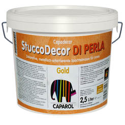 Decorative coating CD Stucco Di Perla Gold 2.5l CAPAROL