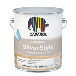 Decoratively covered Capadur Silver Style 5l