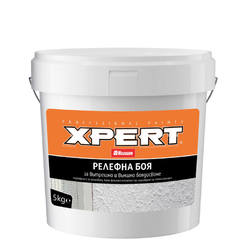 Embossed paint Xpert white 5 kg