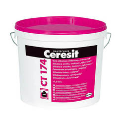 Scratched silicone plaster 2 mm CT174, silicate 25 kg