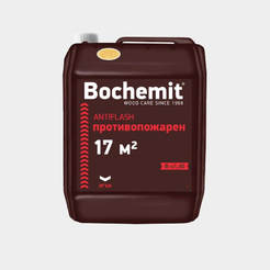 Огнезащитный состав для дерева Bochemit ANTIFlash 5 кг, бесцветный концентрат