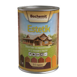 Impregnant for wood Bochemit Estetik 1 liter walnut