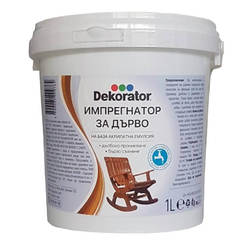 Impregnator for wood - 1 liter, deep penetrating, water-soluble