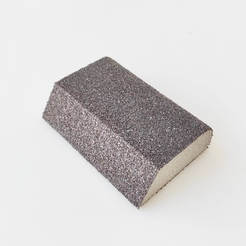 Sandpaper sponge P100 profile 4x4 for screed and wood