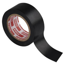 Insulation tape black 25mm x 10m Emos