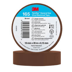 Insulation tape brown 19mm x 20m 3M Temflex 150 micron