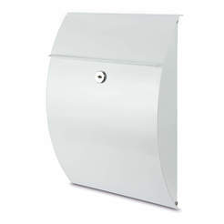 Почтовый ящик Capri - 308 x 215 x 80, металл, белый
