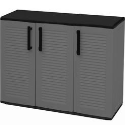 PVC cabinet - 102 x 37 x 84 cm