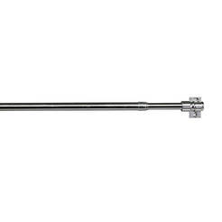 Телескопичен корниз, корнизна пръчка Калифорния 120-225см, ф12мм, алуминий, хром