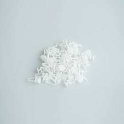 Large plastic hooks for cornice 50 pieces