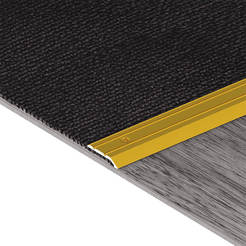 Transitional aluminum floor profile, L-shaped, 30 x 3 mm, 270 cm silver