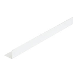 Protective PVC profile for corner 30 x 30 mm white 2.75 m