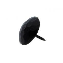 Round nail model 5 - 25 mm, black, 4 pcs