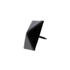 Square nail model 2 - 28 mm, black, 4 pcs