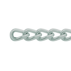 Nickel-plated chain - 2 mm, tension 20 kg